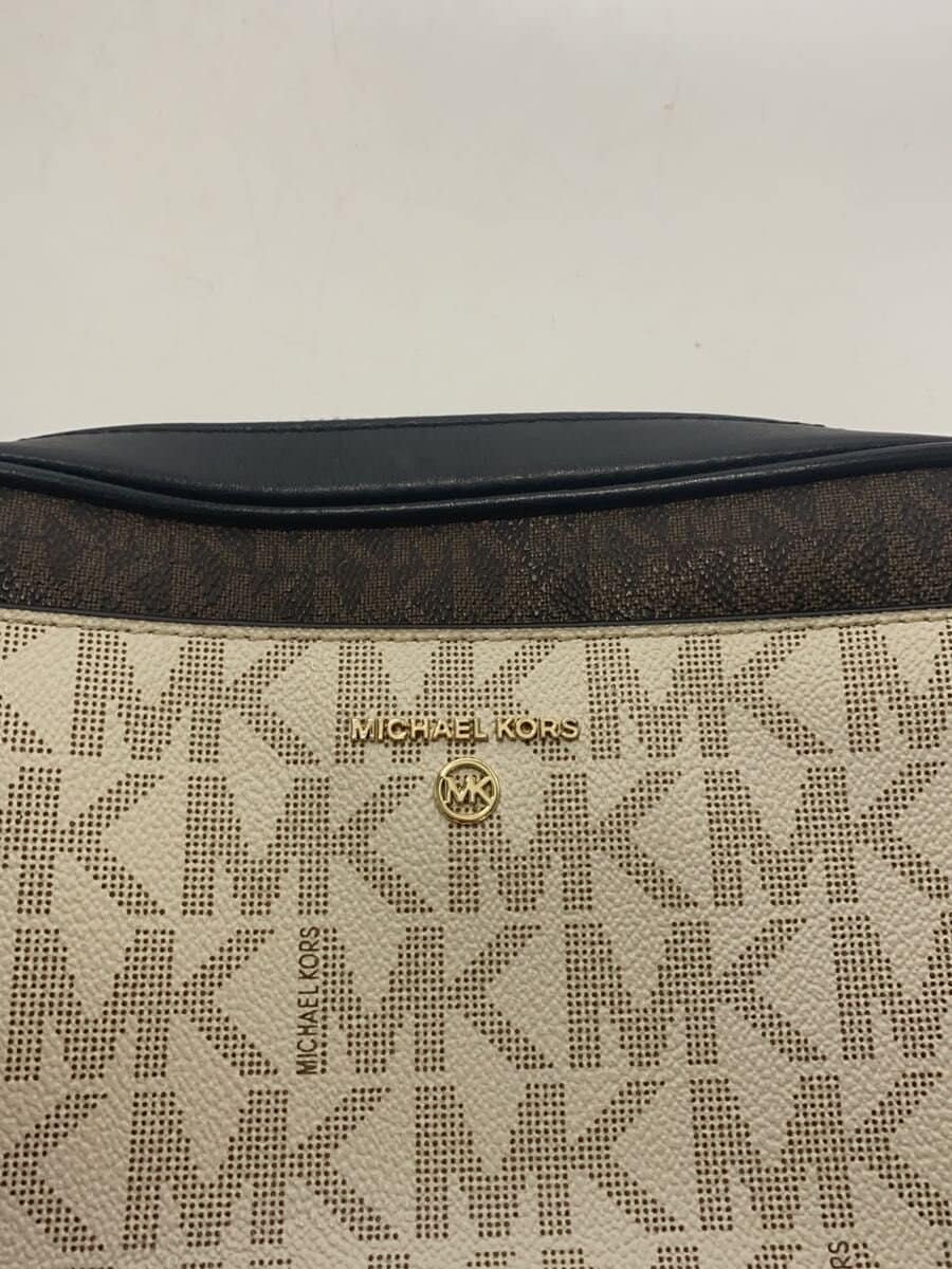 MICHAEL KORS Shoulder Bag Leather BRW All-over Pattern AC-1911 5