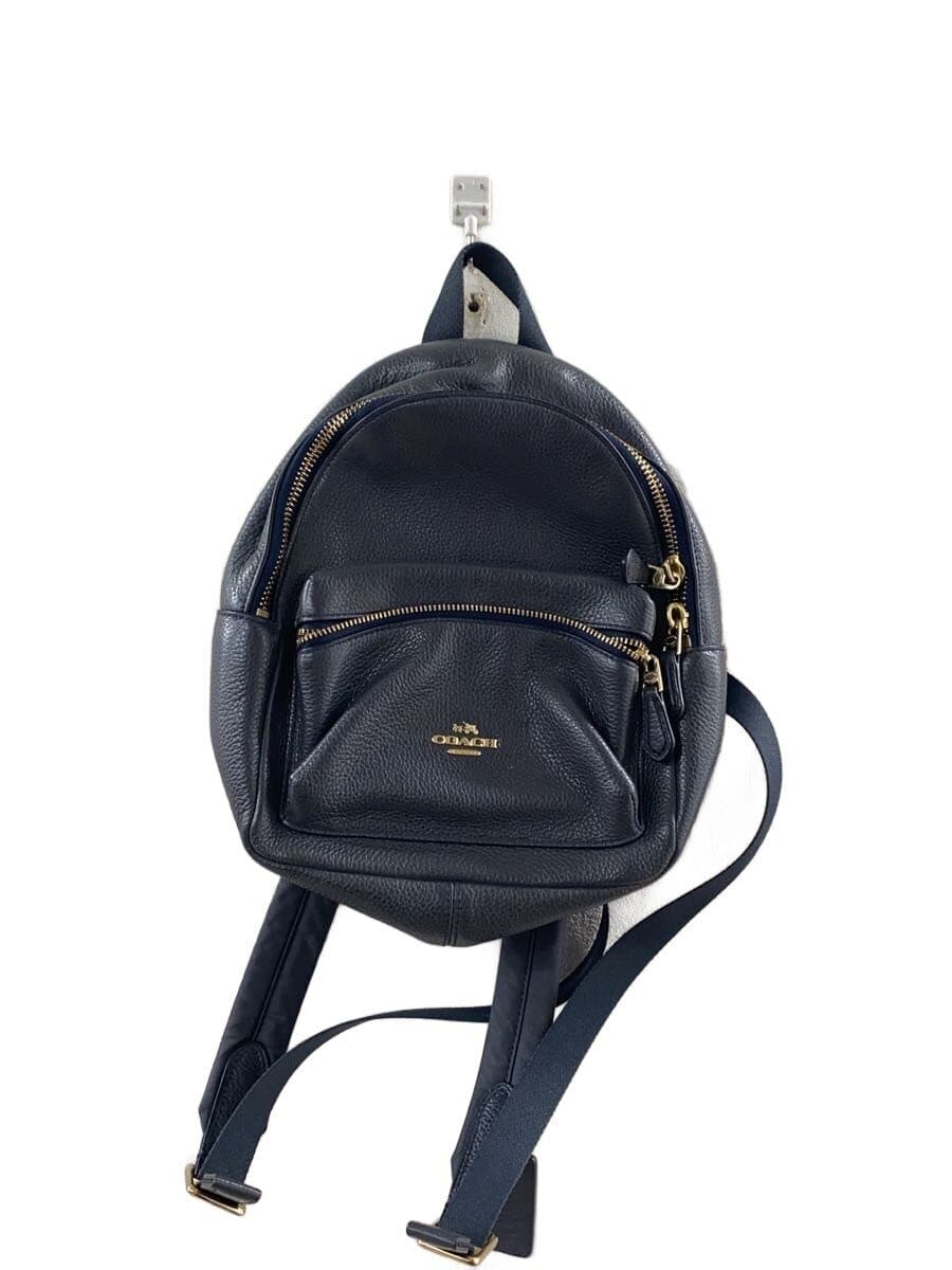 COACH Mini Charlie_Black Leather BLK F38263 IMBLK