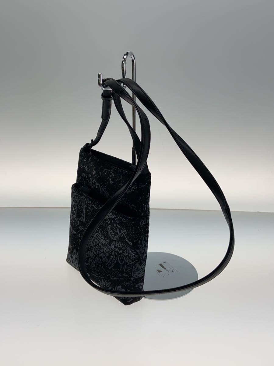 Inden-ya (INDEN-YA)Shoulder Bag Leather GRY Floral 2