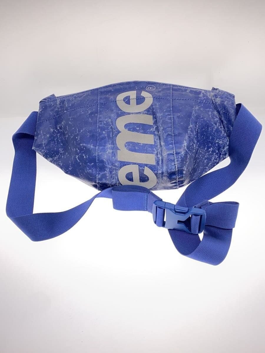 Supreme 20FW WATERPROOF REFLECTIVE Waist Bag PVC BLU 3