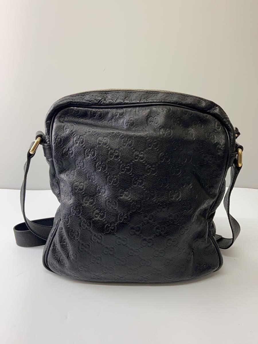 GUCCI Shoulder Bag BLK Solid 201418 520981 3