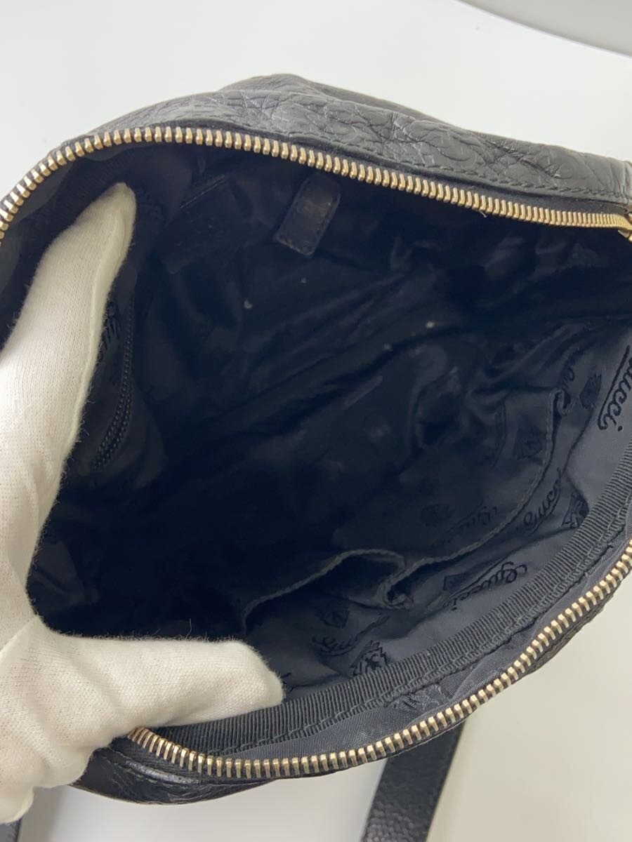 GUCCI Shoulder Bag BLK Solid 201418 520981 6