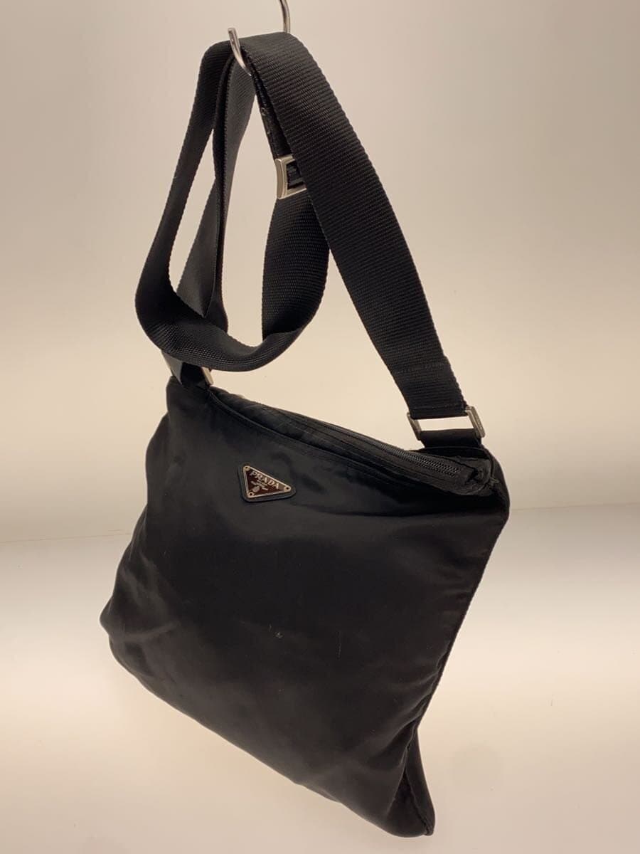 PRADA Shoulder Bag Nylon BLK 2