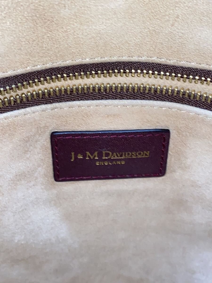 J&M DAVIDSON2-Way Tote Bag Leather BRD Solid 5