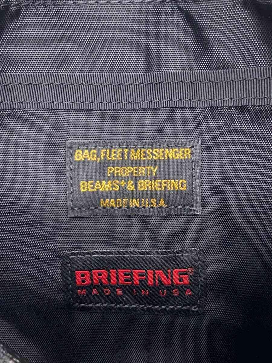 BRIEFING × BEAMS + Shoulder Bag -- BLK Solid Color 5