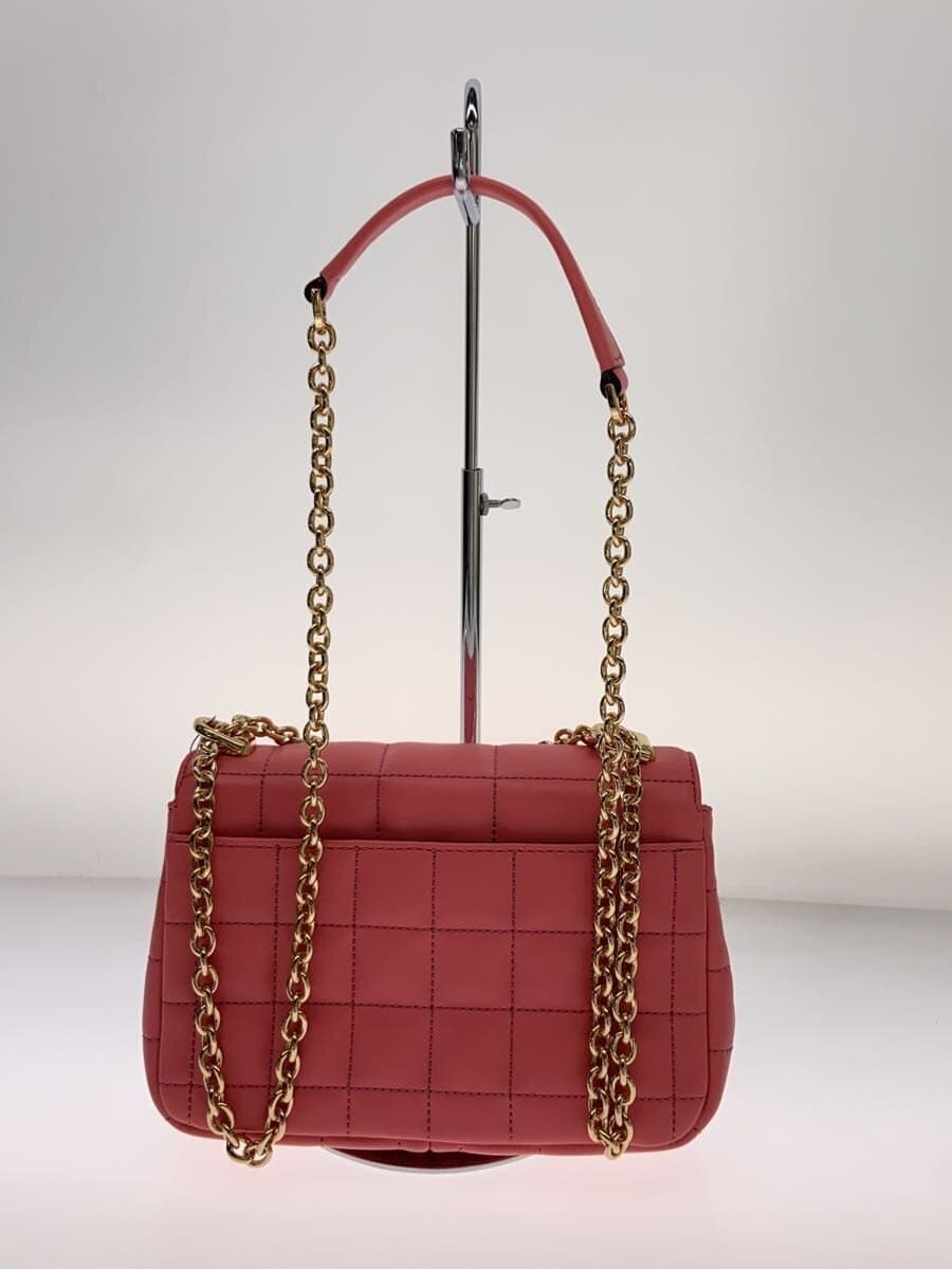 MICHAEL KORS SOHO Chain Shoulder Bag Leather PNK Solid 3