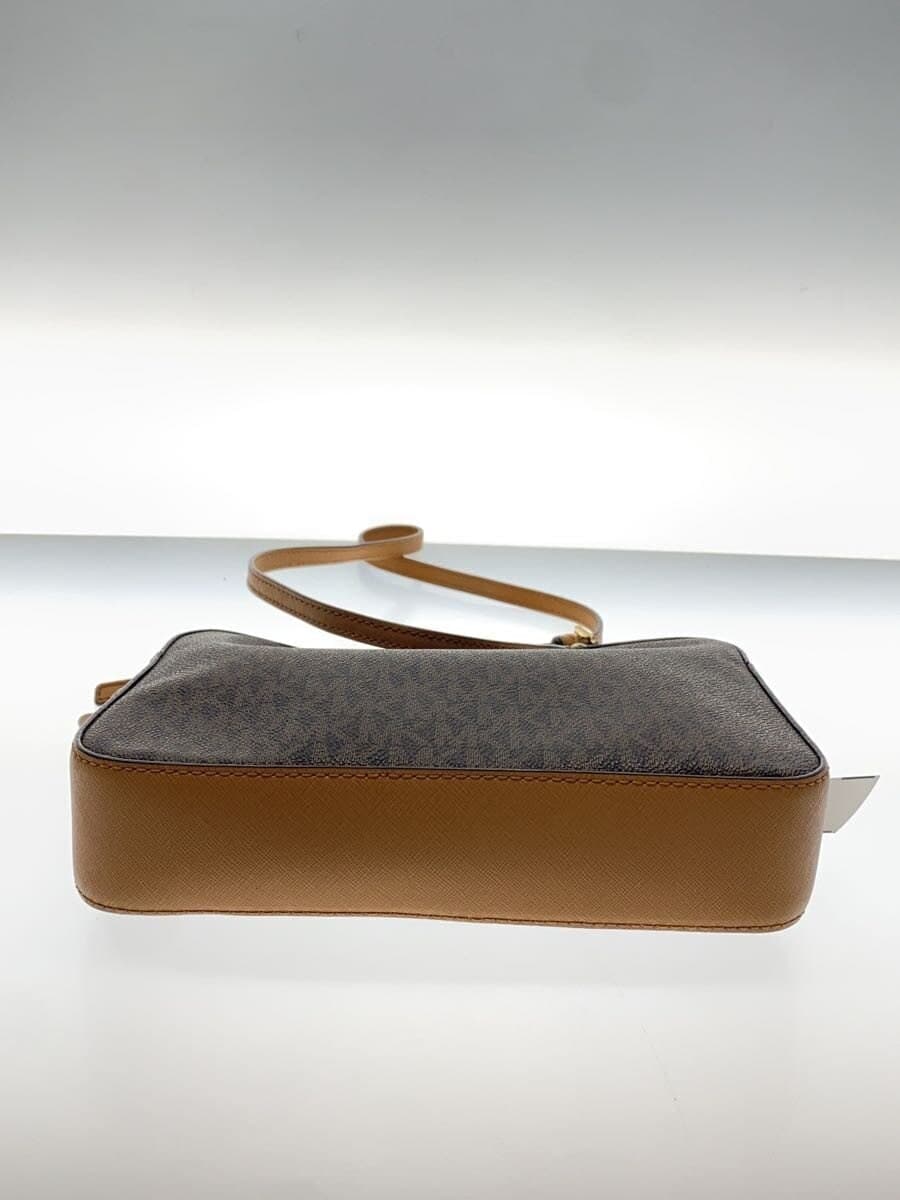 MICHAEL KORS Shoulder Bag Faux Leather BRW All-over Pattern 35f8gttc3b 4