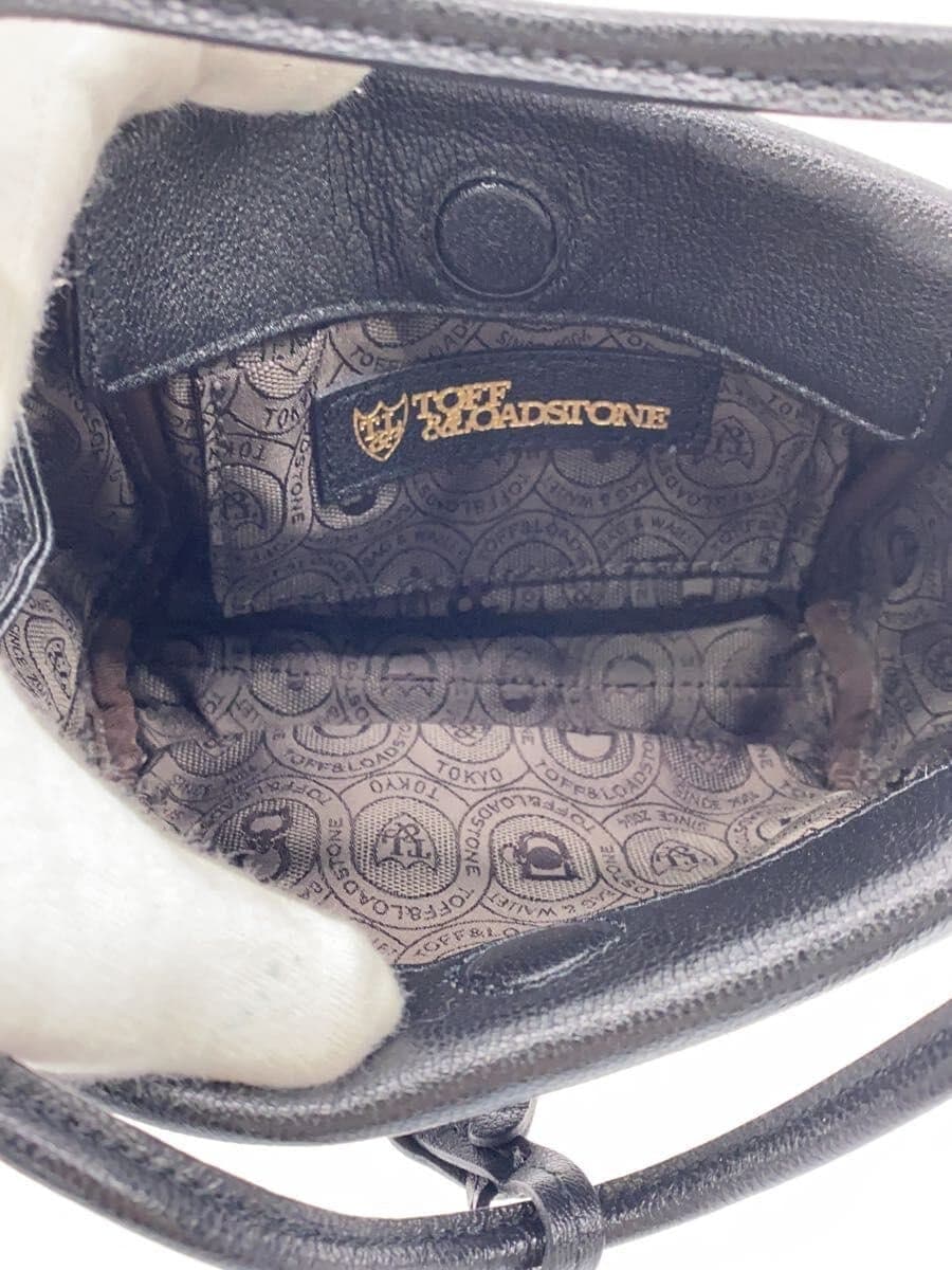 TOFF&LOADSTONE Shoulder Bag -- BLK Solid Color 6