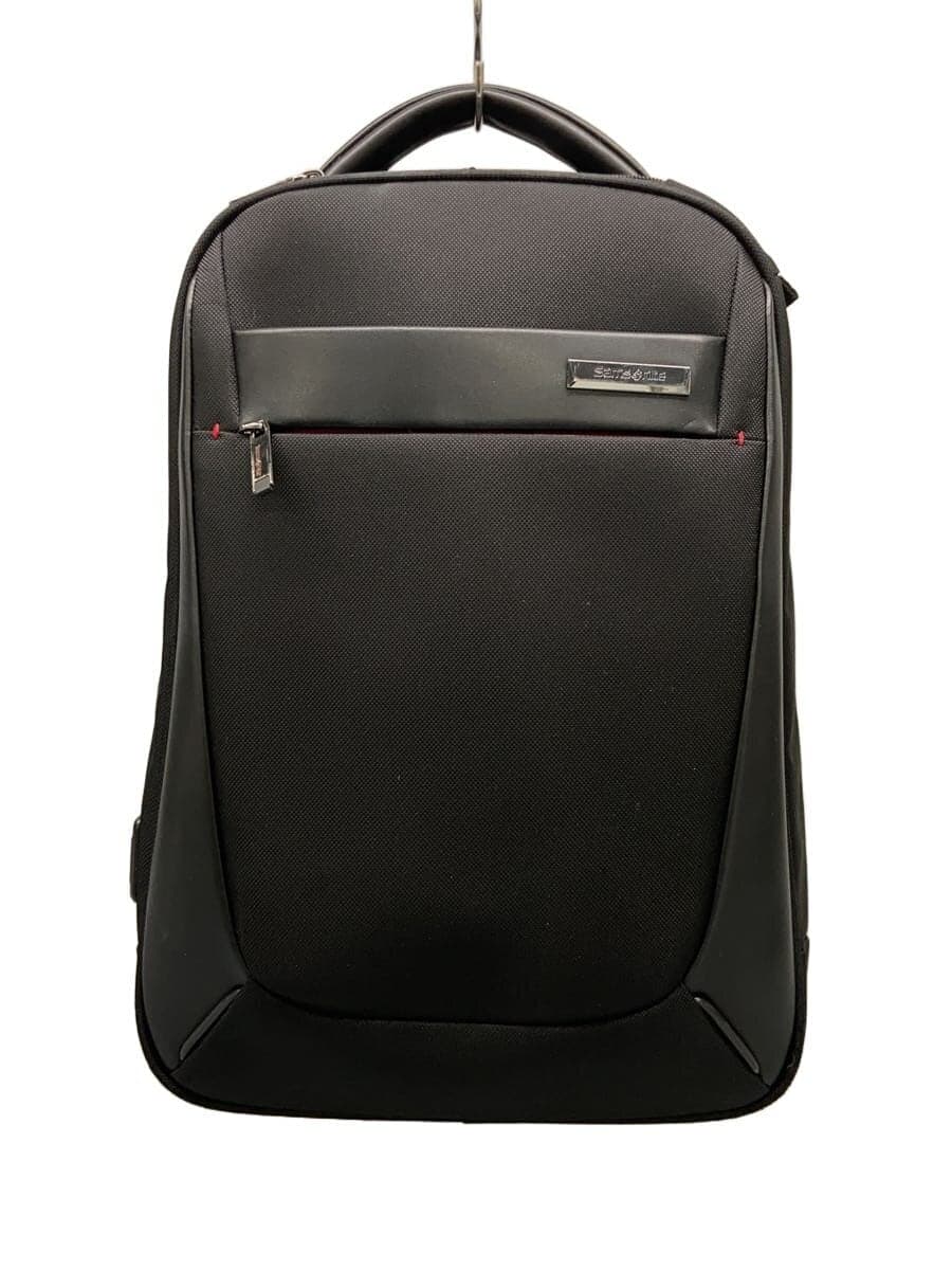SAMSONITE Backpack Nylon Black Solid Color
