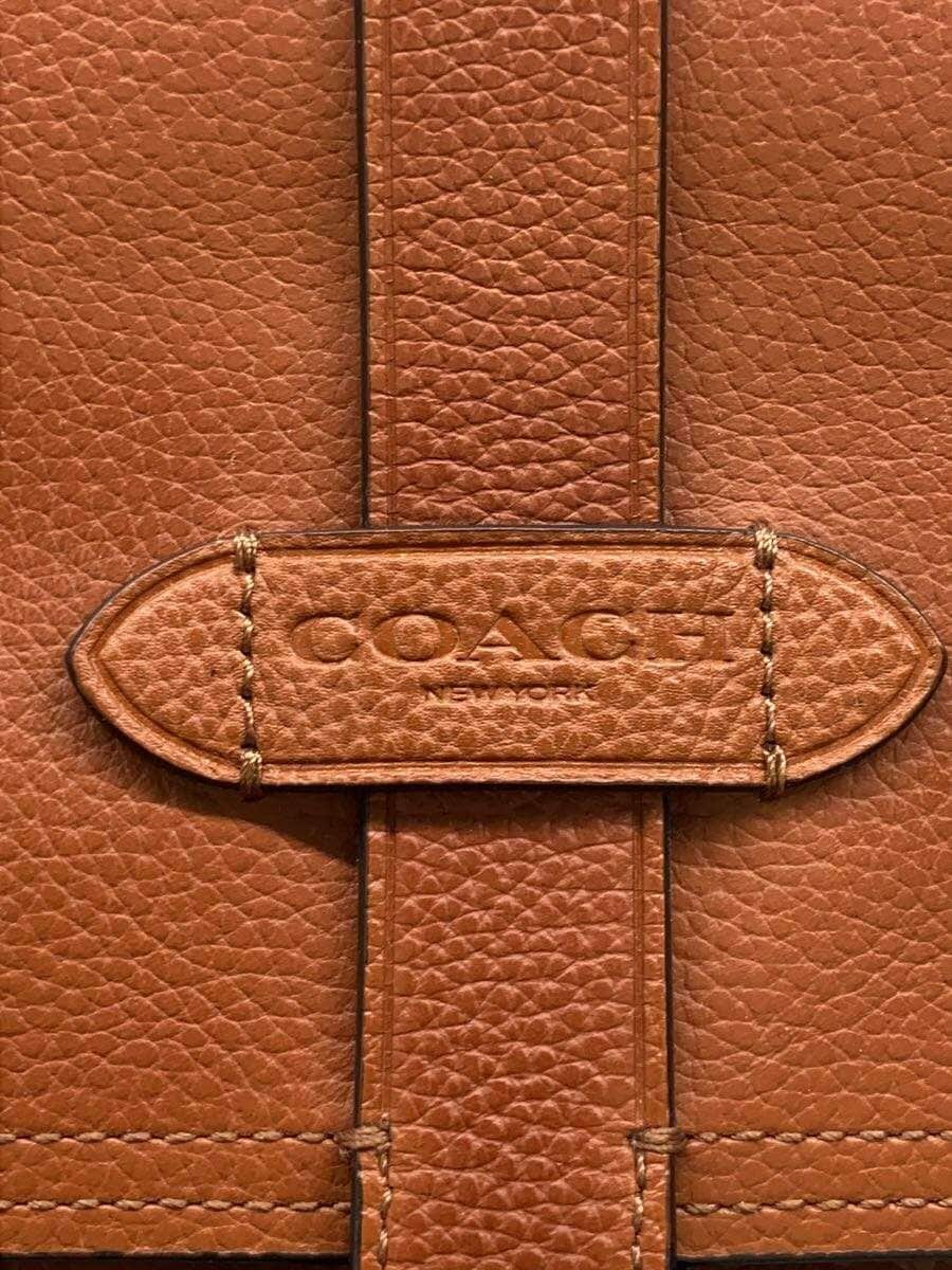 COACH Backpack Leather BRW Solid Color F36811 5