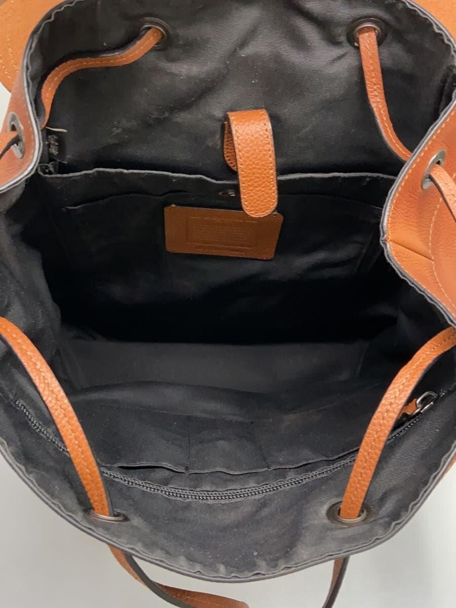COACH Backpack Leather BRW Solid Color F36811 6
