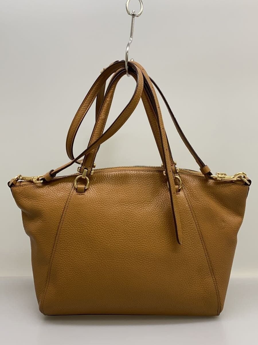 COACH Shoulder Bag Prairie Satchel Leather BRW 79997 Leather Wear Present 3