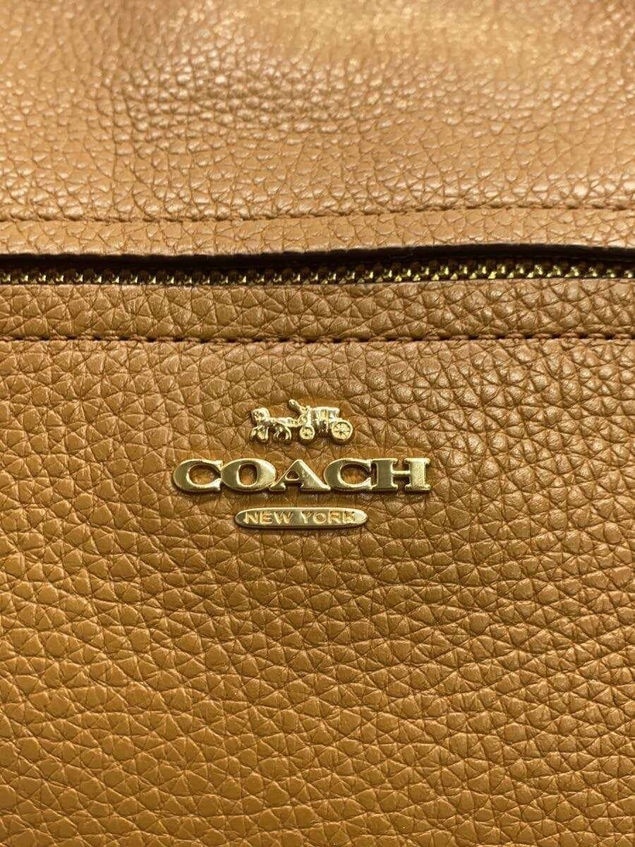 COACH Shoulder Bag Prairie Satchel Leather BRW 79997 Leather Wear Present 5