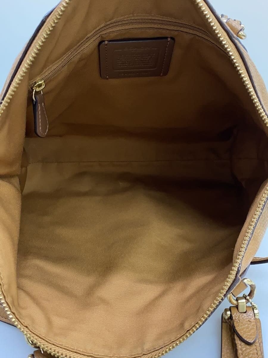 COACH Shoulder Bag Prairie Satchel Leather BRW 79997 Leather Wear Present 6