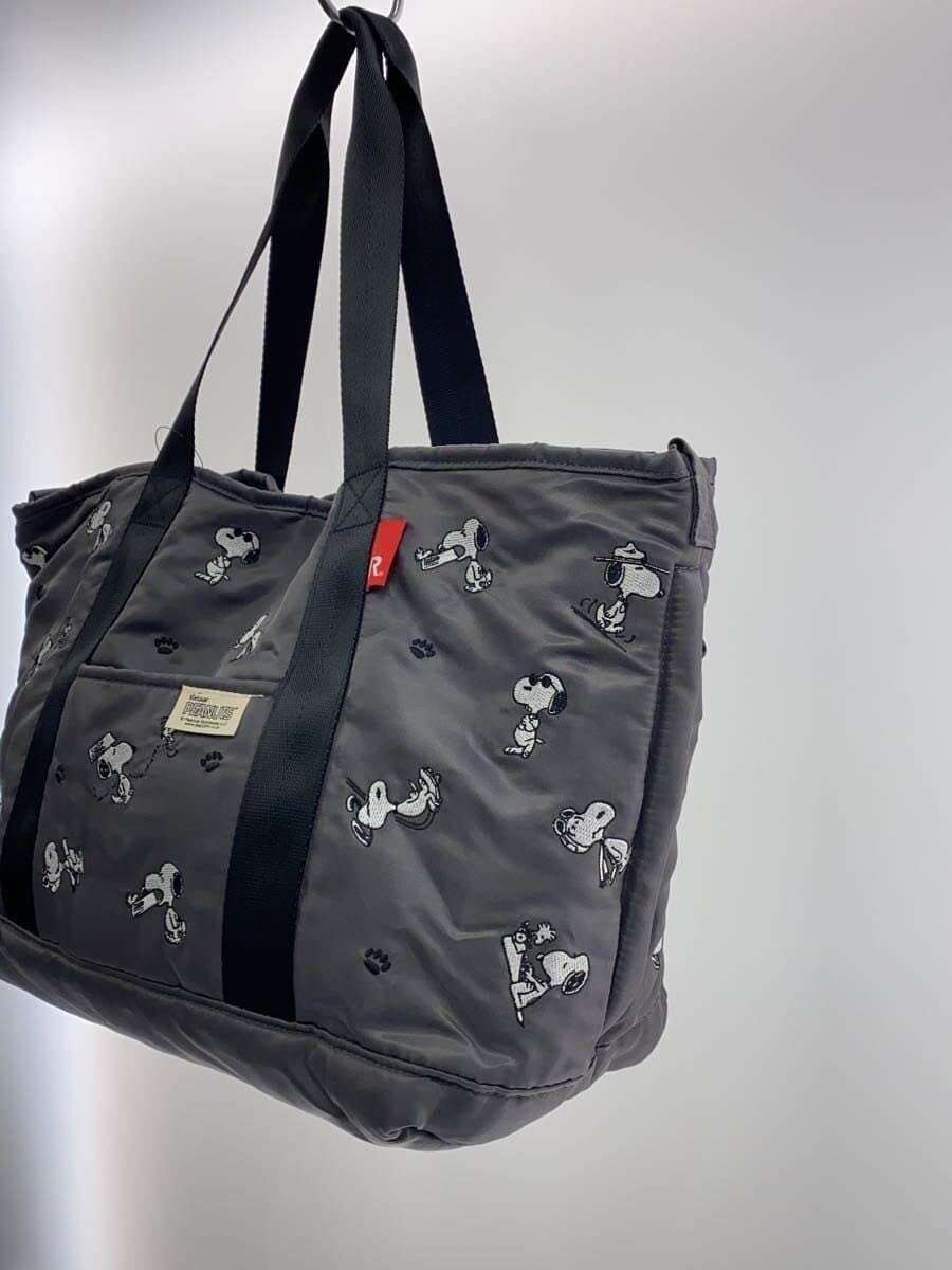 ROOTOTE x SNOOPY Tote Bag GRY 19E-041 2