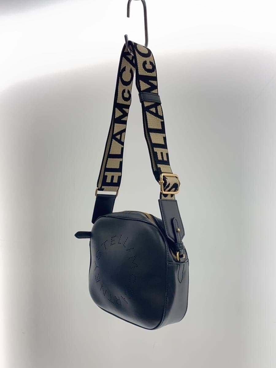 STELLA Mc CARTNEY Shoulder Bag Leather BLK 700072 W8542 2