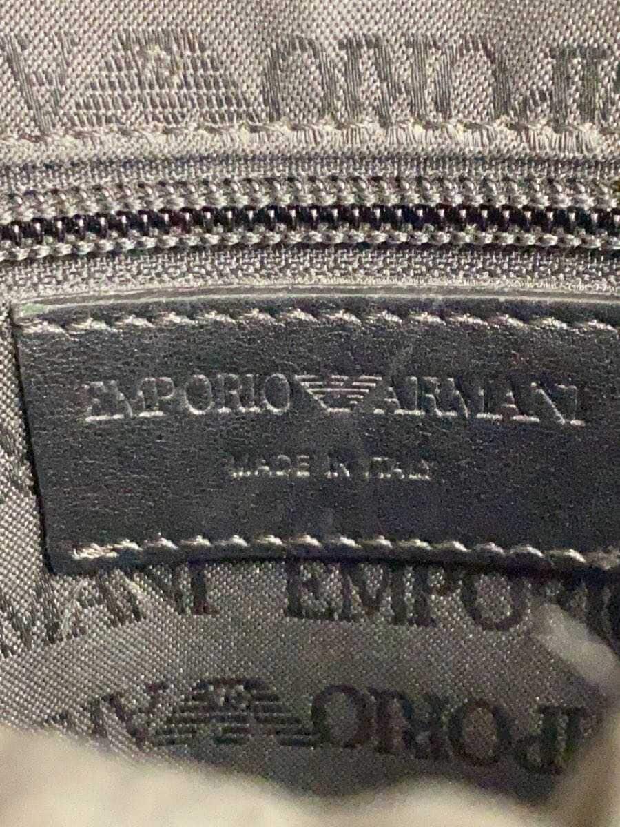 EMPORIO ARMANI Shoulder Bag Leather Black 9RWV01 5