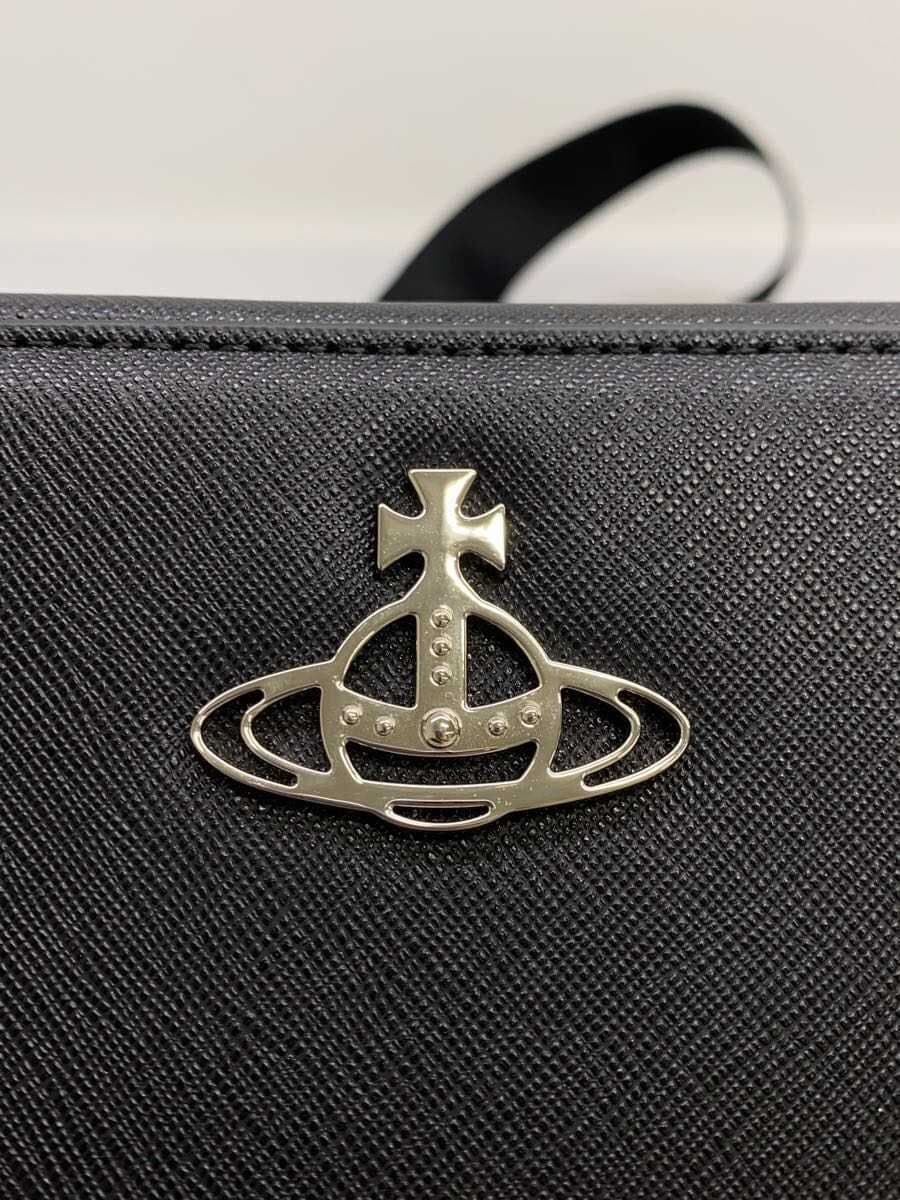 Vivienne Westwood shoulder bag leather BLK plain 58010003US0021N401 5