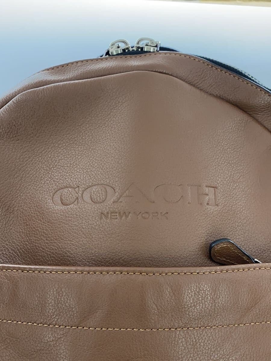 COACH Charles Slim Backpack t Backpack Leather BRW F54135 5
