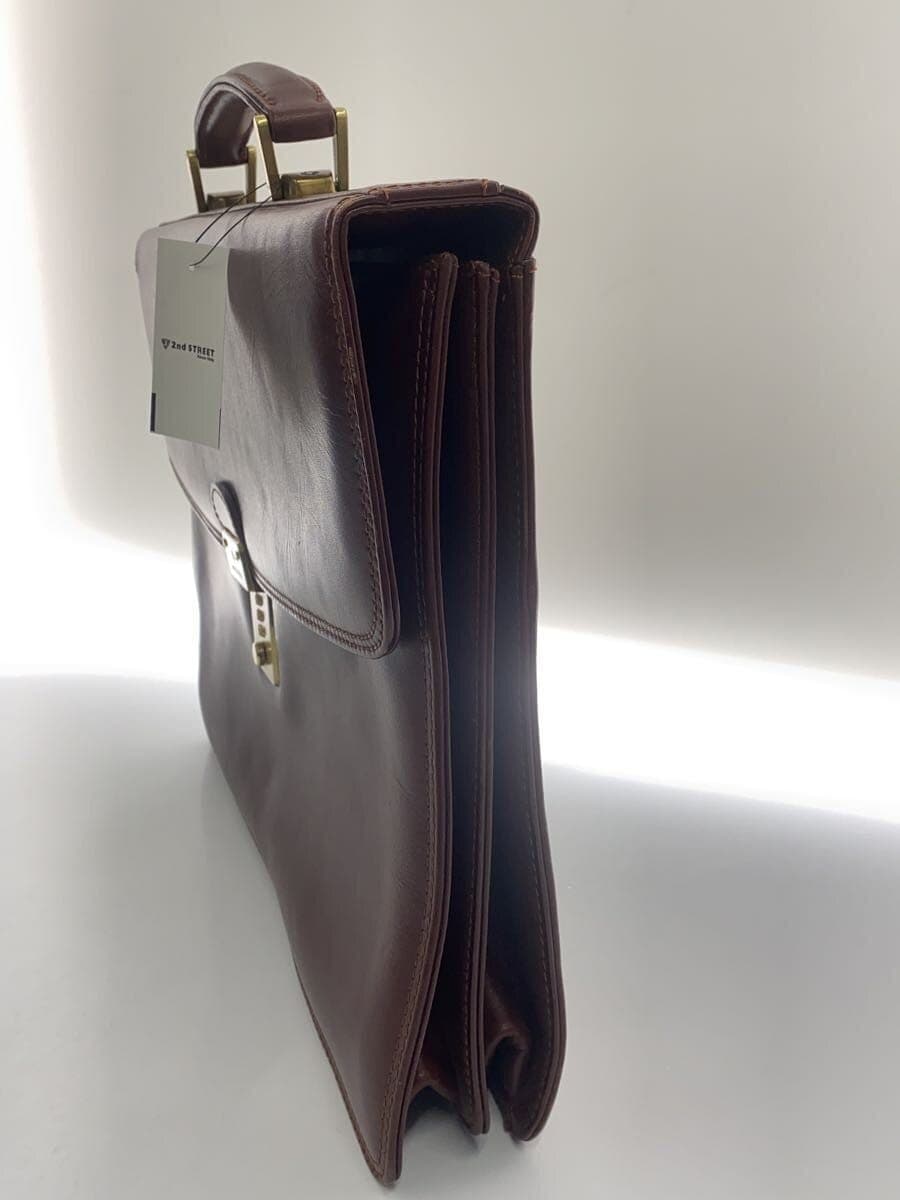 SAMSONITE Briefcase Leather BRW Solid 2