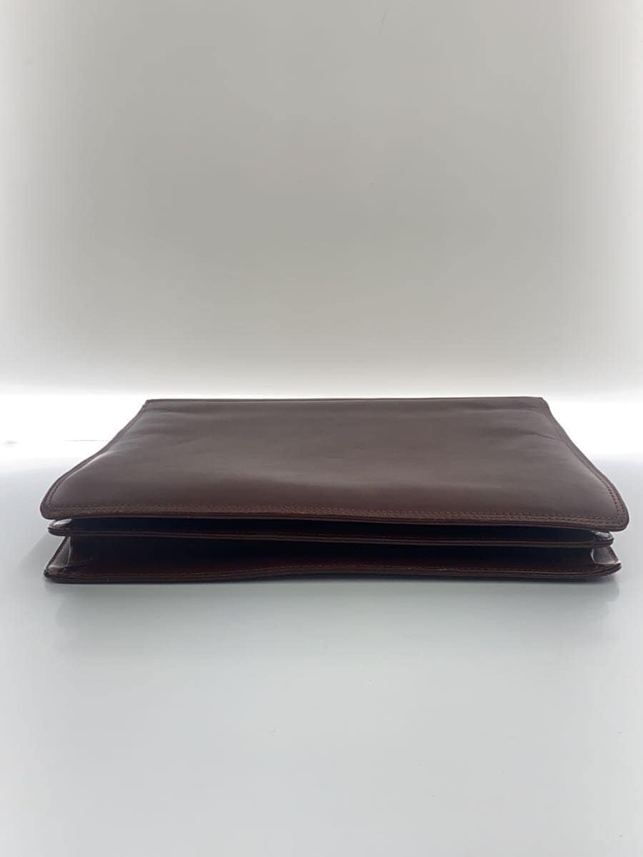 SAMSONITE Briefcase Leather BRW Solid 4