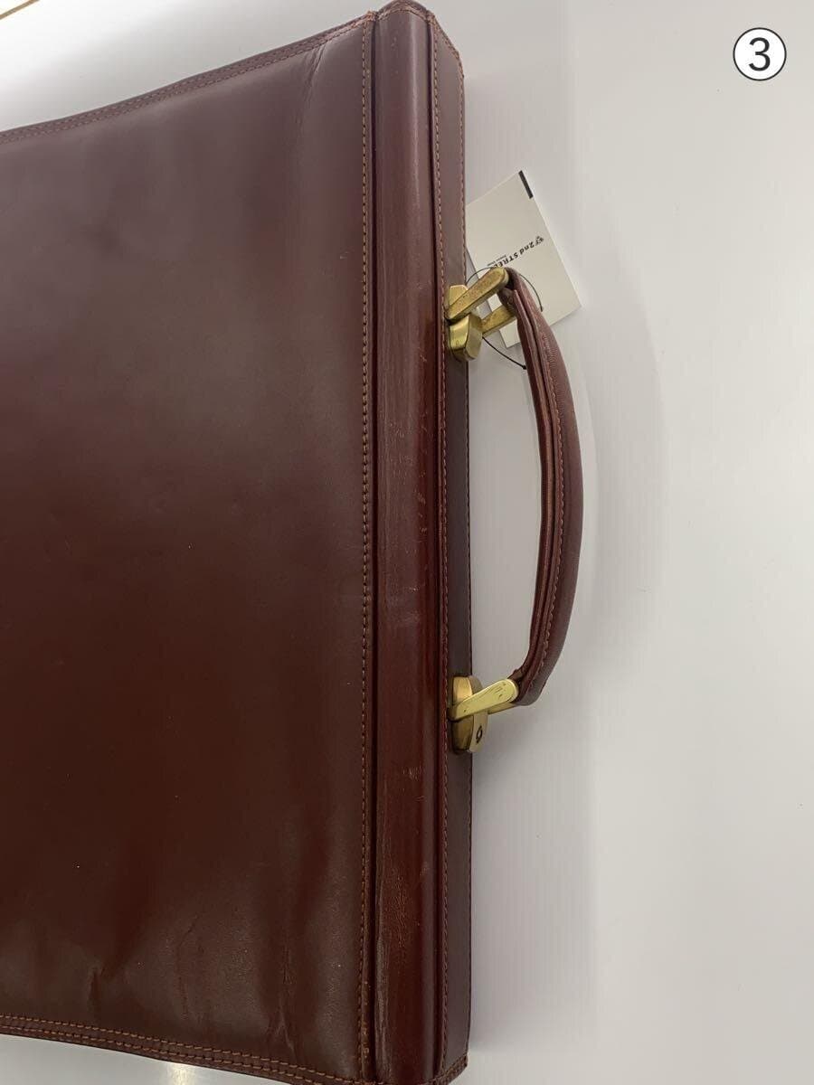 SAMSONITE Briefcase Leather BRW Solid 9