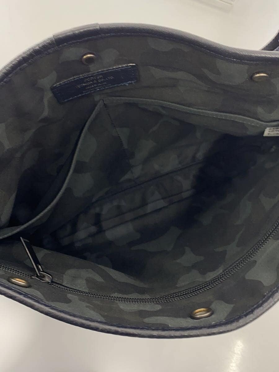 PORTERDELIGHT Sacoche Shoulder Bag Leather BLK 5