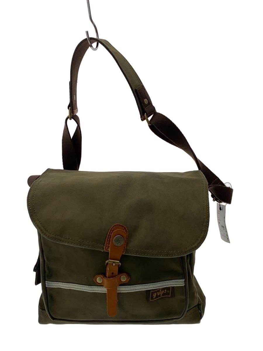 grips Shoulder Bag Canvas GRN