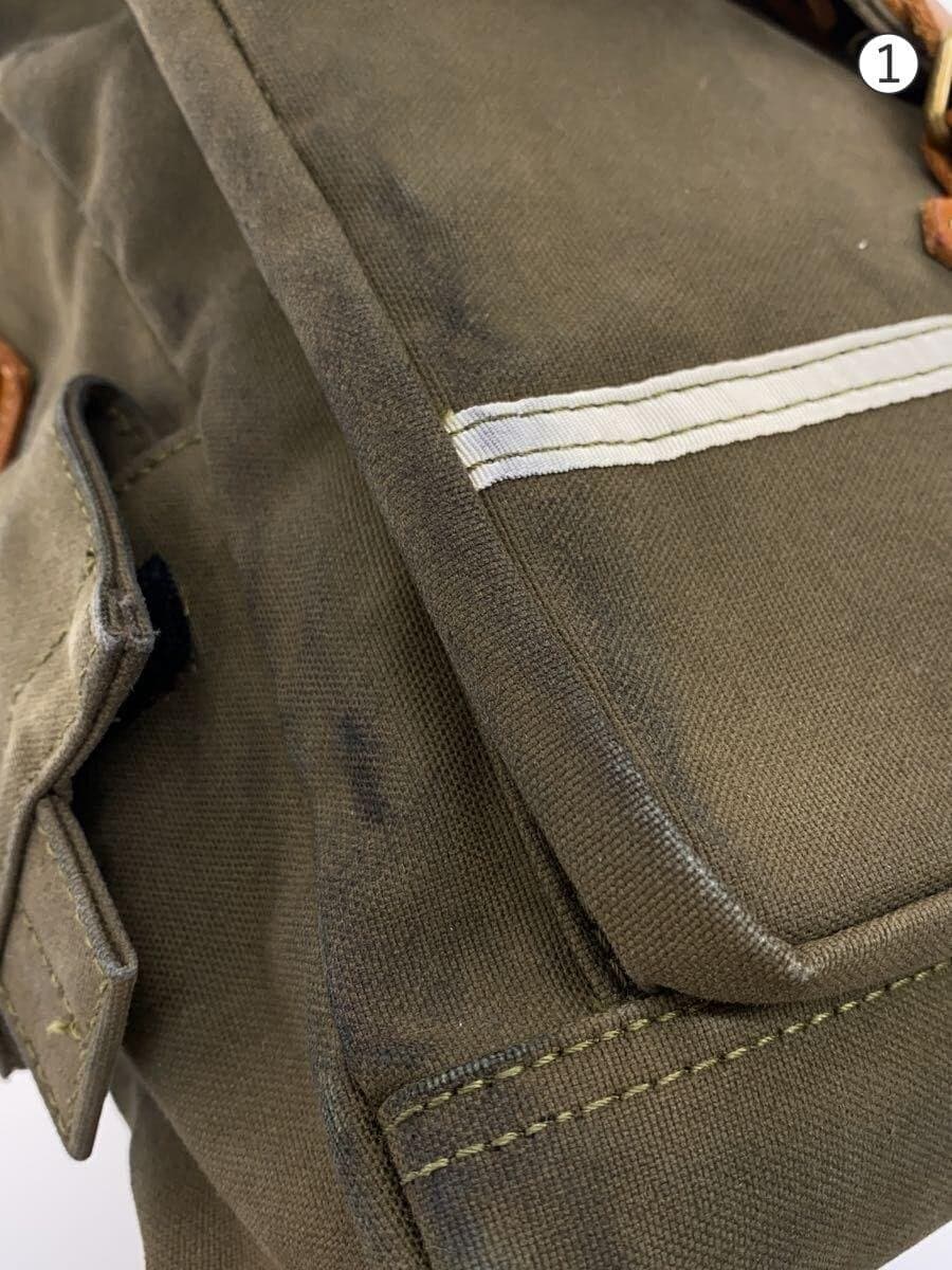 grips Shoulder Bag Canvas GRN 7