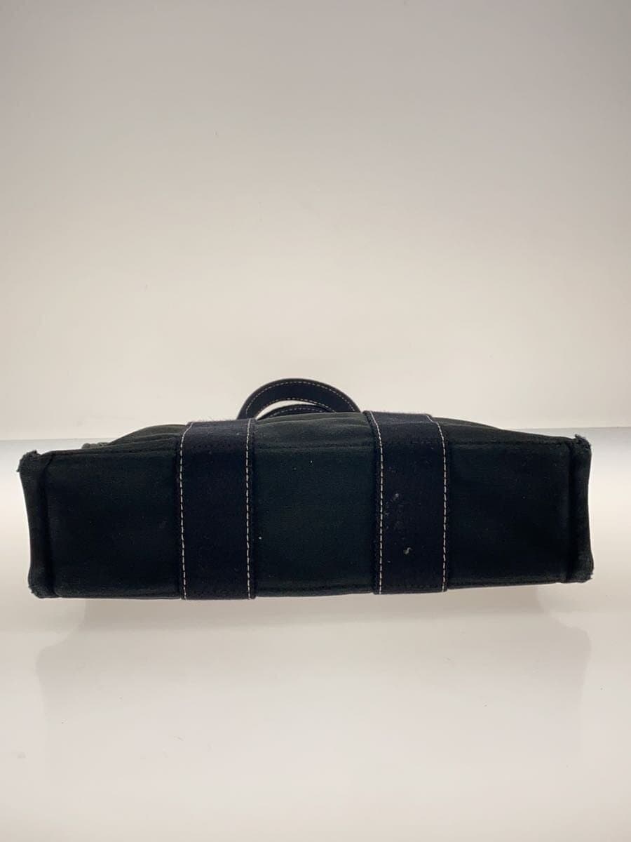HERMES tote bag canvas BLK 4