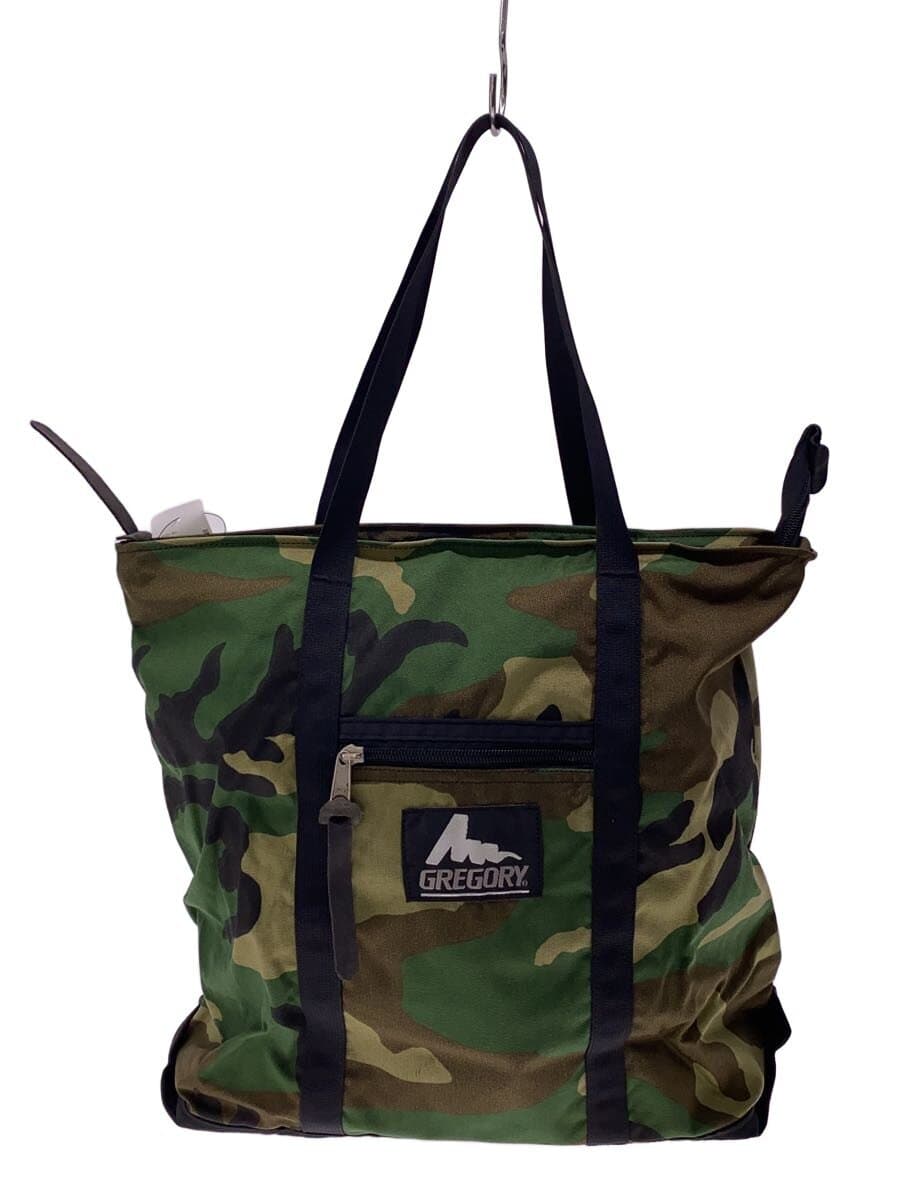 GREGORY Tote Bag GRN Camouflage