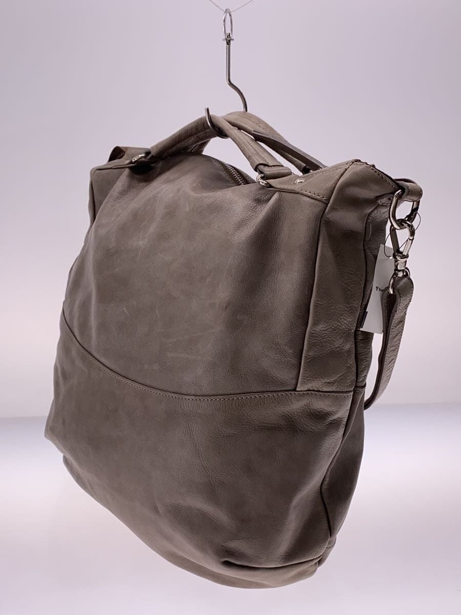 Carol J. Shoulder Bag Leather GRY Solid 2