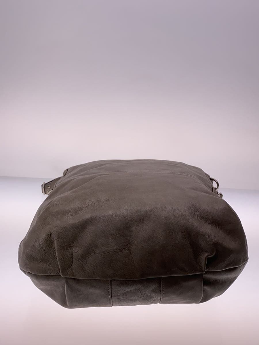 Carol J. Shoulder Bag Leather GRY Solid 4