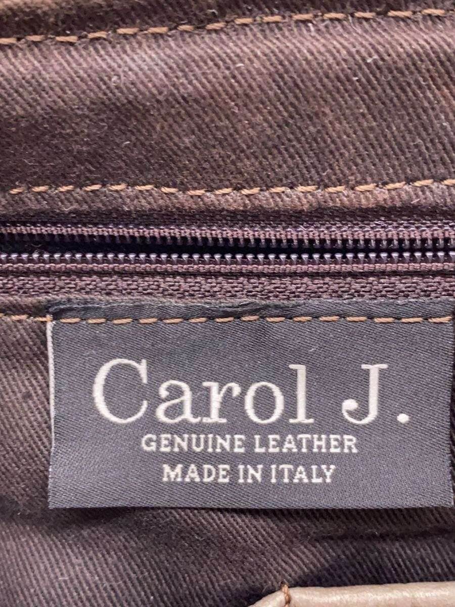 Carol J. Shoulder Bag Leather GRY Solid 5