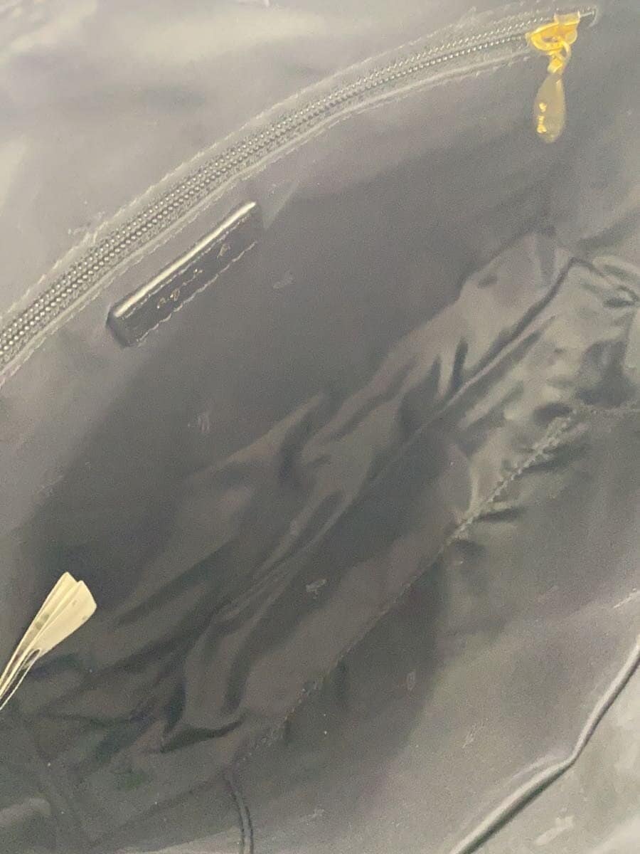 agnes b. shoulder bag leather BLK ns02-04 6