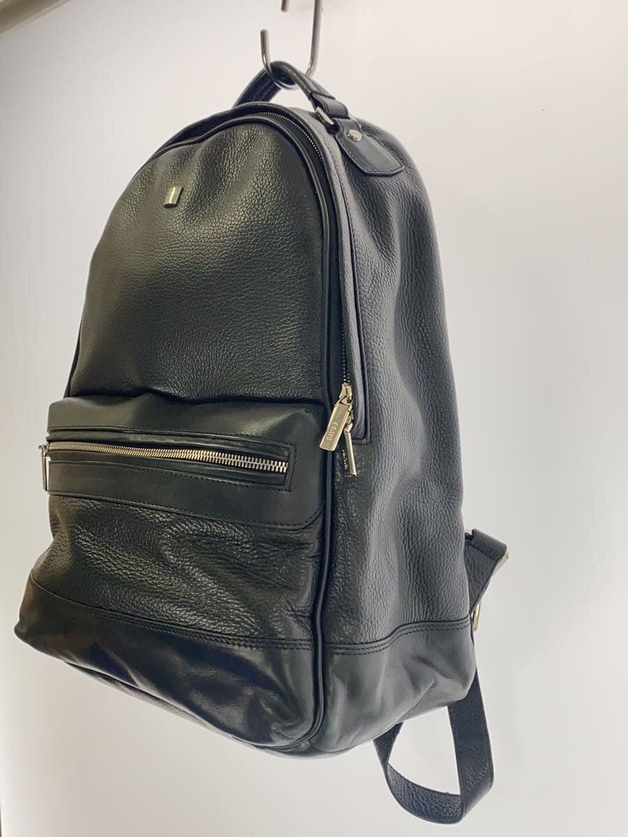 Other brand GIUDI backpack leather BLK plain 2