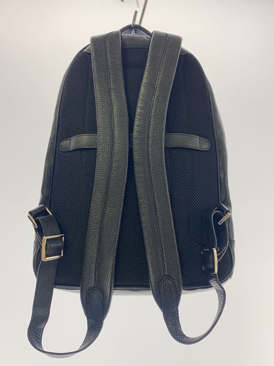 Other brand GIUDI backpack leather BLK plain 3