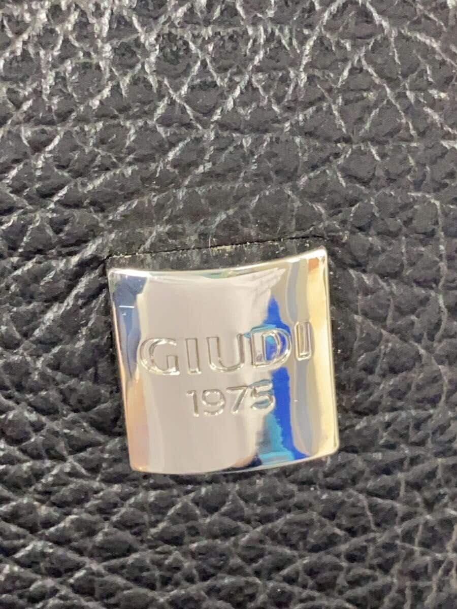 Other brand GIUDI backpack leather BLK plain 5