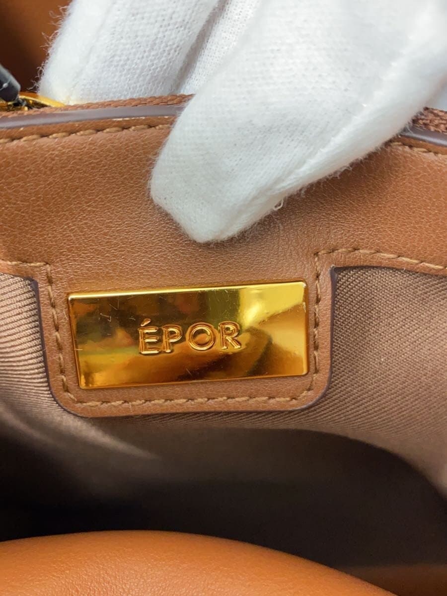 EPOR Shoulder Bag Leather BRW Brown Brown 5
