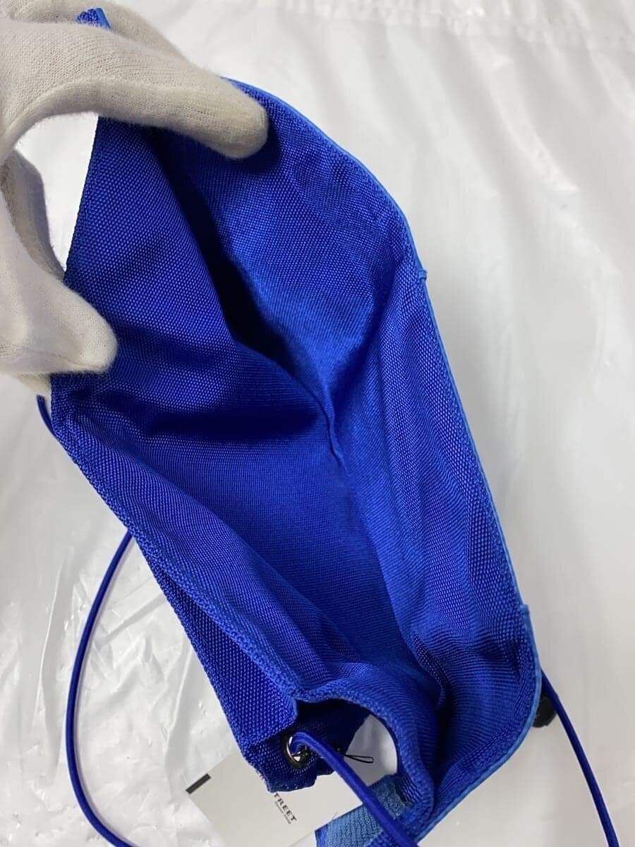 Other Brand 1 2 HALF Shoulder Wallet Leather Blue Blue Solid 6