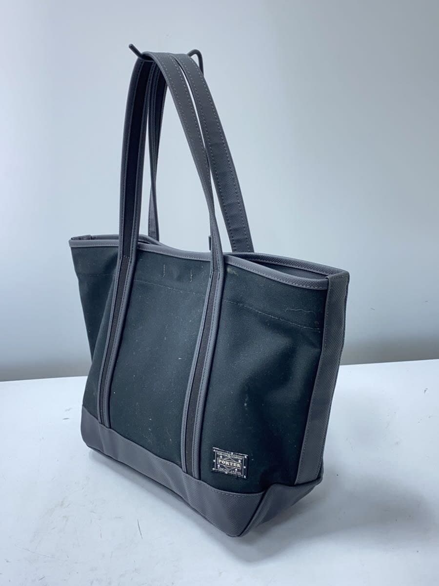 PORTER GIRL Yoshida Kaban Tote Bag Cotton BLK Black Black Solid 2