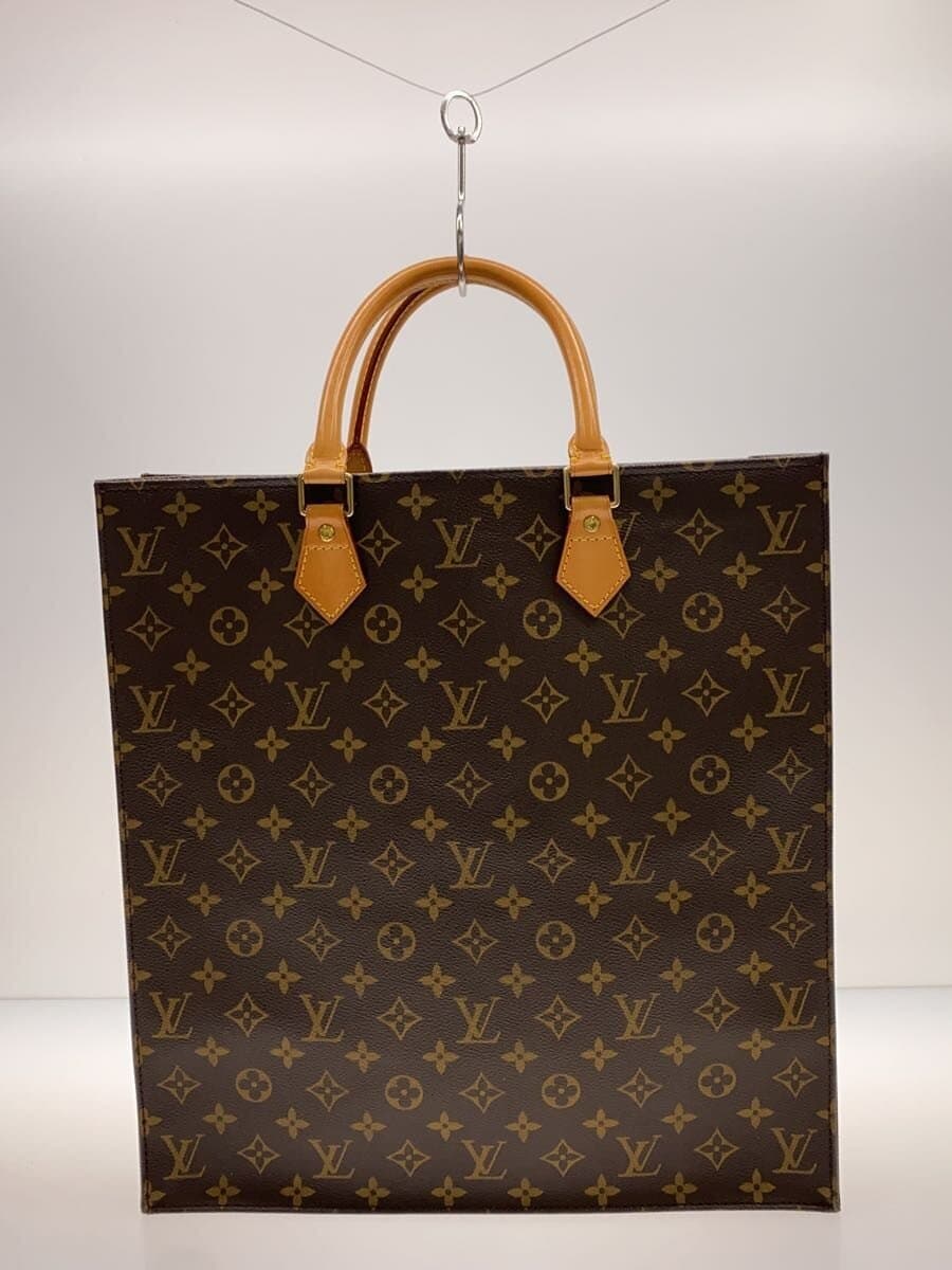 LOUIS VUITTON1)Sack Pla _Monogram Canvas PVC BRW 3