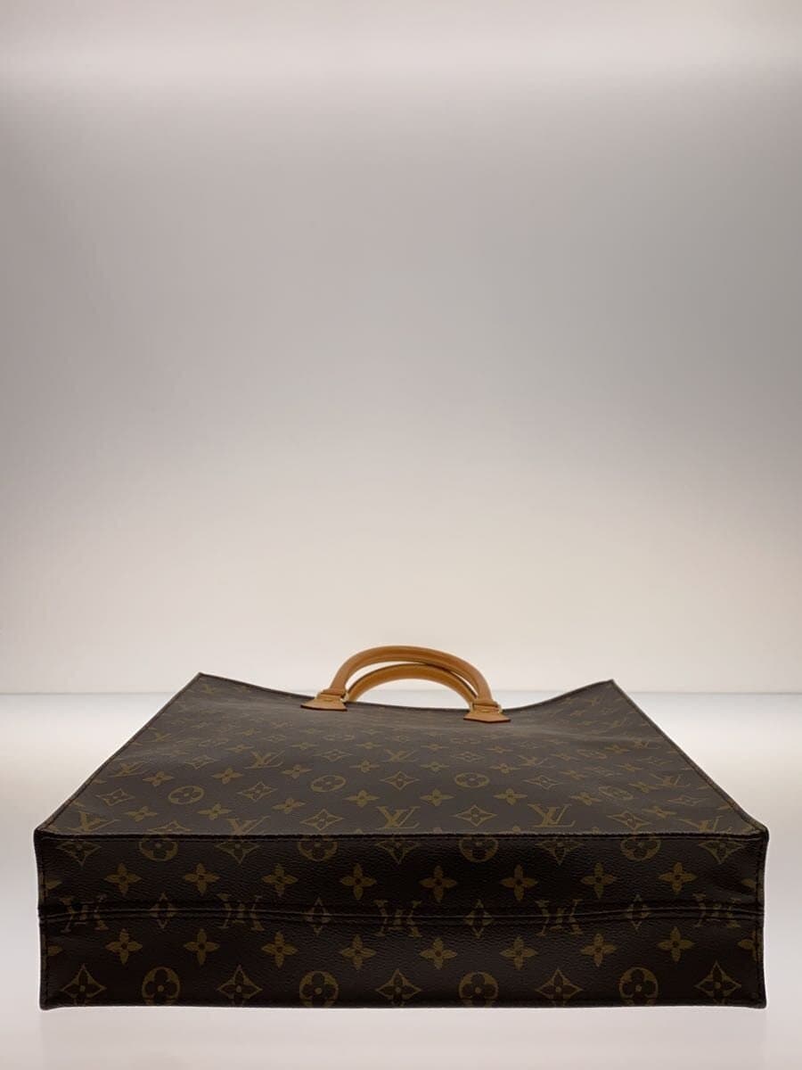 LOUIS VUITTON1)Sack Pla _Monogram Canvas PVC BRW 4
