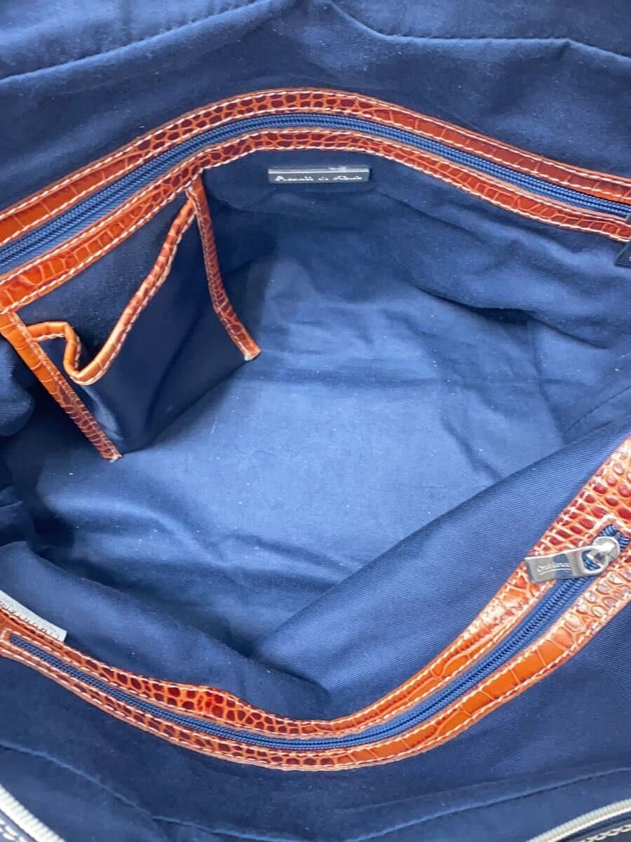 Orobianco Corner Scuff 2-Way Business Bag Bag Nylon NVY Navy Solid 6