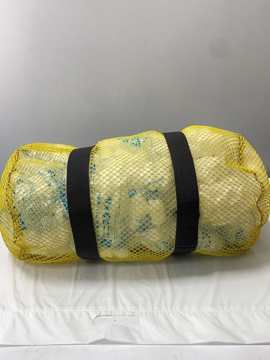 L.L.Bean 80s-90s Mesh Tote Bag Polyester Yellow Plain 4