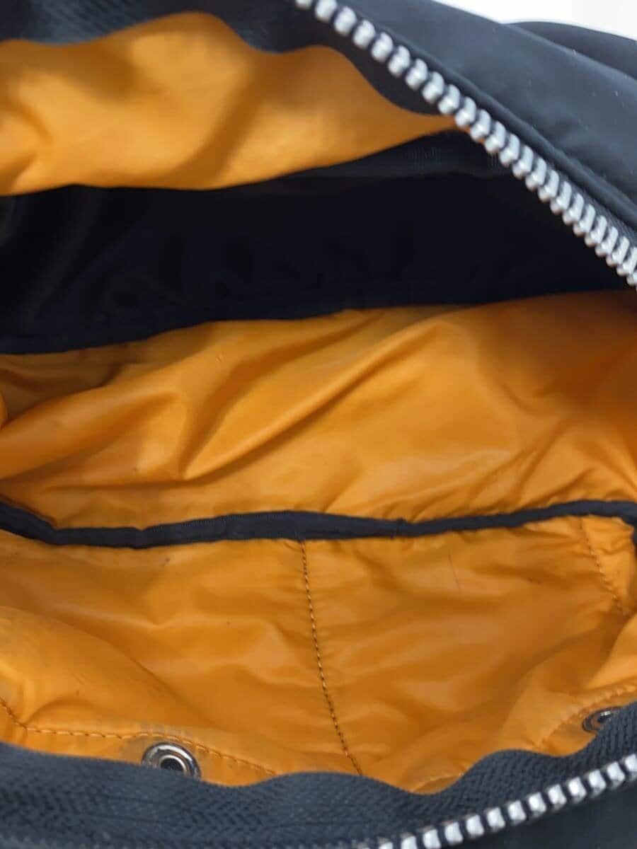 PORTER Waist Bag Nylon Black Plain 6