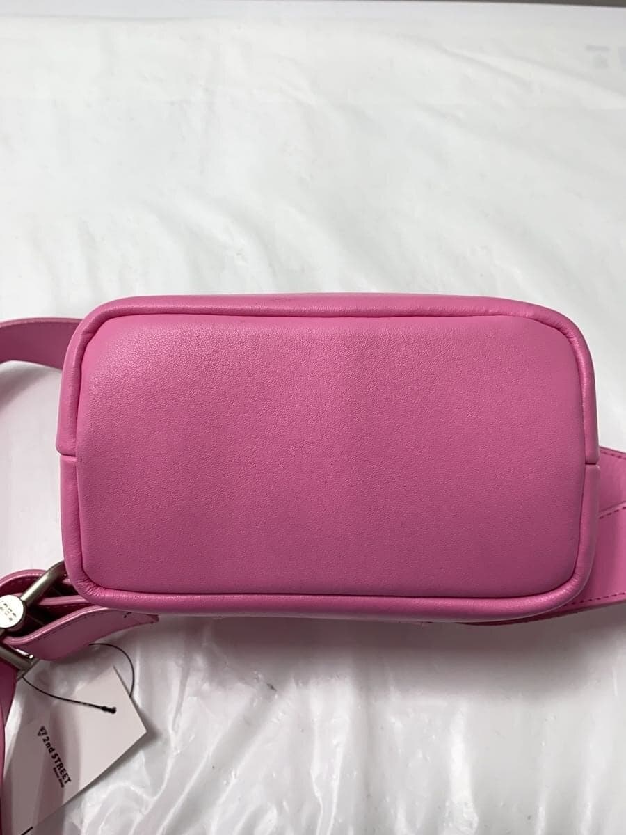 OSOI Shoulder Bag MINI BROT Leather Pink Solid 181-25FW 4