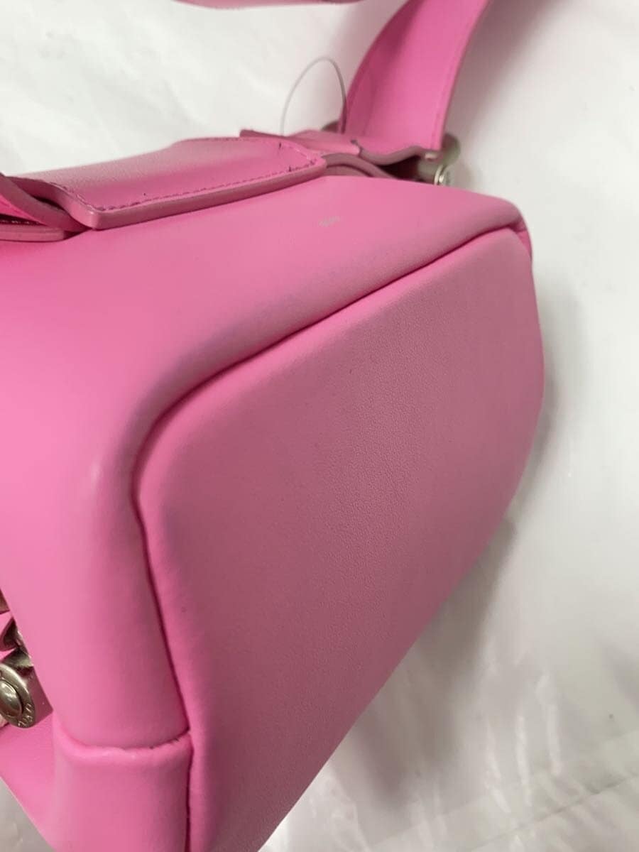 OSOI Shoulder Bag MINI BROT Leather Pink Solid 181-25FW 9