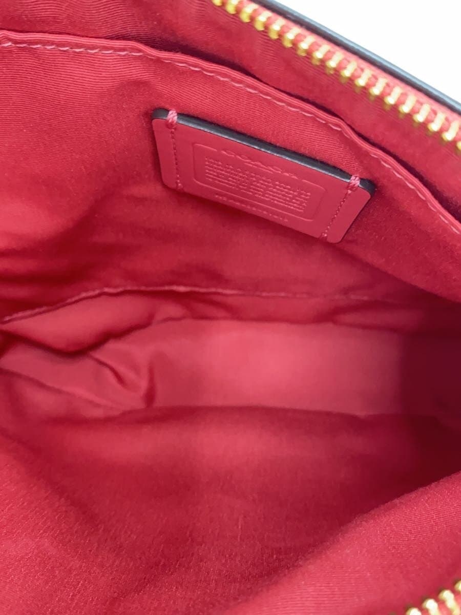 COACH Shoulder Bag PVC BRW All Over Pattern A2039-91013 6