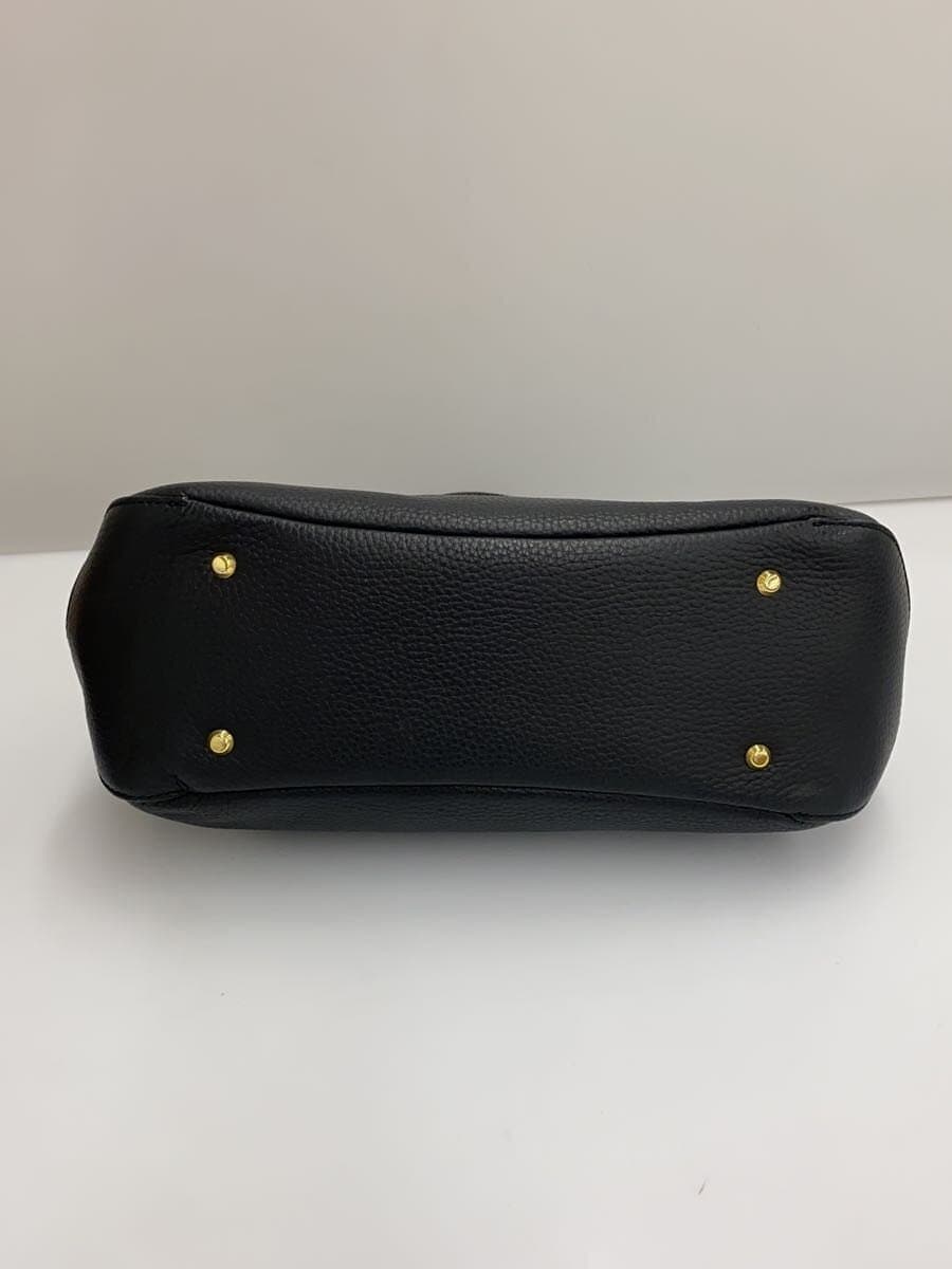 Roberta di Camerino Tote Bag Leather BLK Solid 4